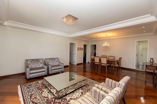 AMPLA SALA PARA DOIS AMBIENTES de apartamento para alugar com 4 quartos, 200m² em Bonfim, Campinas