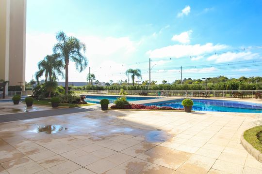 Área comum - Piscina de apartamento à venda com 3 quartos, 77m² em Marechal Rondon, Canoas
