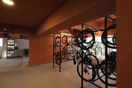 Área comum - Bicicletário de apartamento para alugar com 2 quartos, 33m² em Jardim Sabara, São Paulo