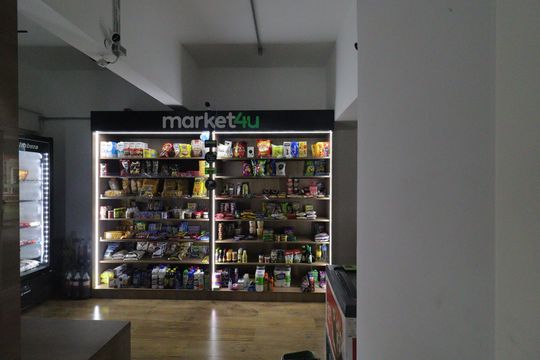 Área comum - Mercado de apartamento para alugar com 2 quartos, 33m² em Jardim Sabara, São Paulo