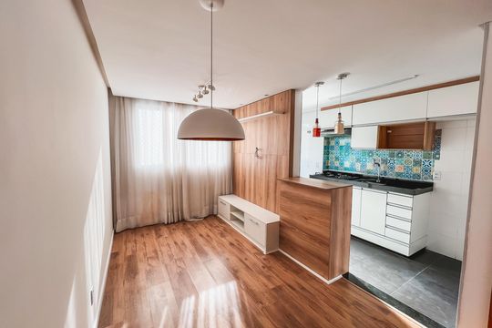 Sala de apartamento para alugar com 2 quartos, 47m² em Jardim Iris, São Paulo