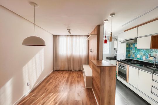 Sala de apartamento para alugar com 2 quartos, 47m² em Jardim Iris, São Paulo
