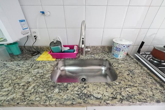 Cozinha de apartamento à venda com 3 quartos, 55m² em Vila Mariana, São Paulo