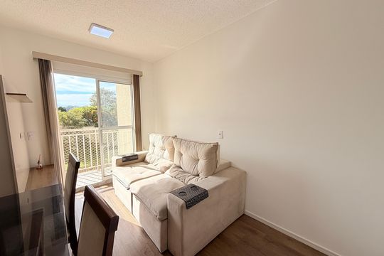 Sala de apartamento para alugar com 2 quartos, 49m² em Ponte Sao Joao, Jundiaí