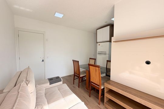 Sala de apartamento para alugar com 2 quartos, 49m² em Ponte Sao Joao, Jundiaí