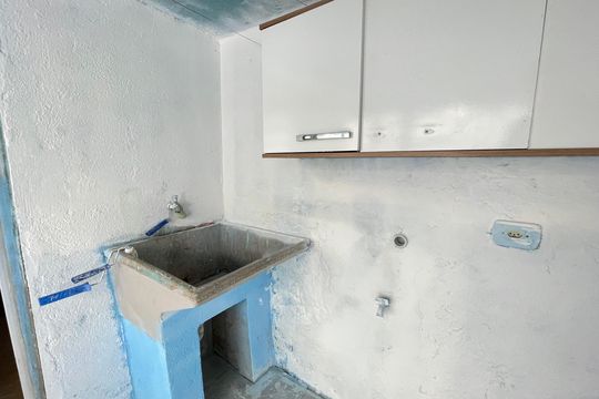 Área de Serviço de casa para alugar com 1 quarto, 60m² em Jardim Luísa, São Paulo