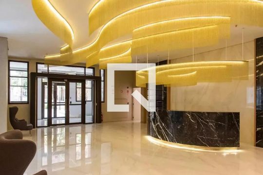 Hall de entrada de kitnet/studio para alugar com 1 quarto, 27m² em Vila Mariana, São Paulo