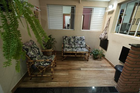 Hall de apartamento à venda com 3 quartos, 80m² em Utinga, Santo André