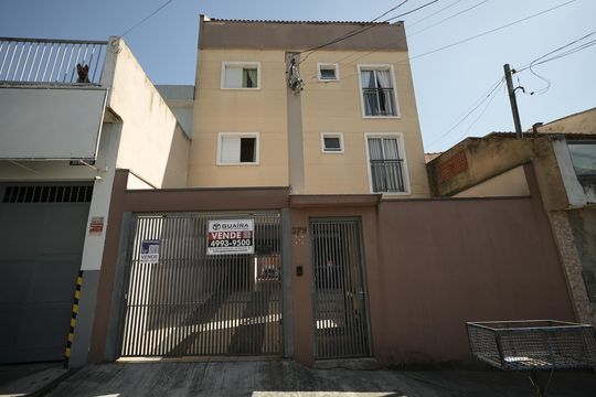 Fachada do Prédio de apartamento à venda com 3 quartos, 80m² em Utinga, Santo André