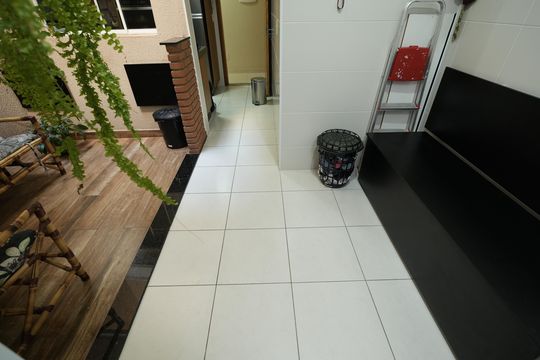 Área de Serviço de apartamento à venda com 3 quartos, 80m² em Utinga, Santo André