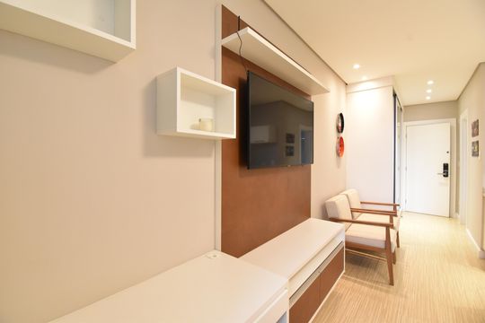 Studio de kitnet/studio para alugar com 1 quarto, 27m² em Centro, Curitiba