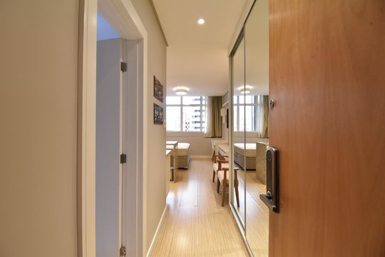 Studio de kitnet/studio para alugar com 1 quarto, 27m² em Centro, Curitiba
