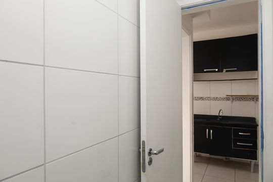 Banheiro de apartamento para alugar com 2 quartos, 37m² em Vila Progresso (zona Leste), São Paulo