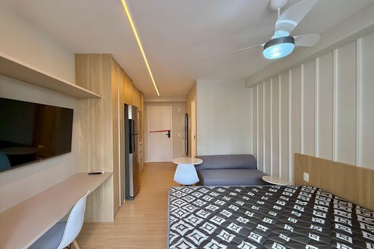 Kitnet/Studio para alugar com 1 quarto, 27m² em Brooklyn, São Paulo