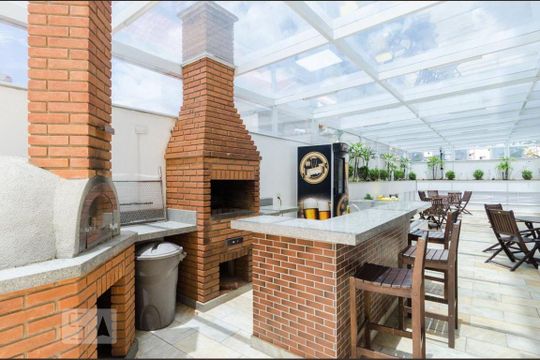 Área comum - Churrasqueira de apartamento à venda com 2 quartos, 70m² em Vila Dayse, São Bernardo do Campo