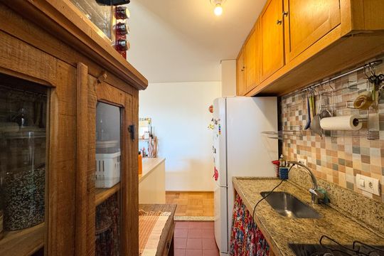 Cozinha de apartamento à venda com 2 quartos, 70m² em Vila Dayse, São Bernardo do Campo