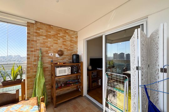 Sacada de apartamento à venda com 2 quartos, 70m² em Vila Dayse, São Bernardo do Campo