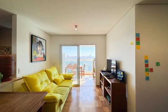 Sala de apartamento à venda com 2 quartos, 70m² em Vila Dayse, São Bernardo do Campo