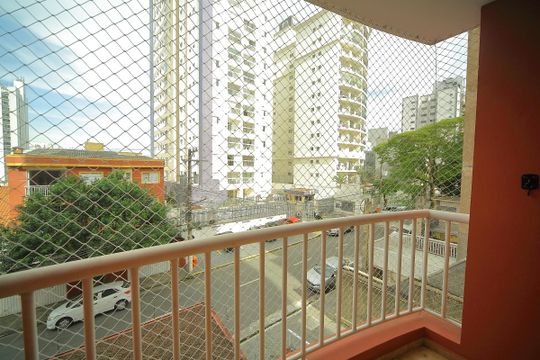 Sacada da Sala de apartamento para alugar com 2 quartos, 63m² em Baeta Neves, São Bernardo do Campo