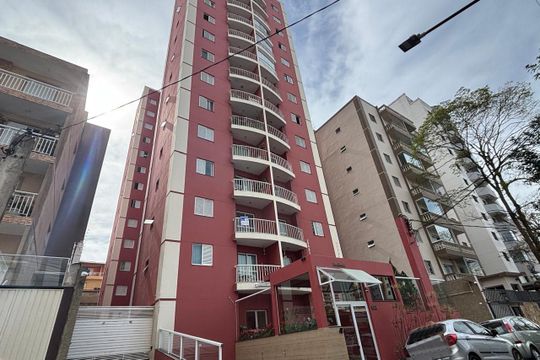 Fachada e portaria  de apartamento para alugar com 2 quartos, 63m² em Baeta Neves, São Bernardo do Campo