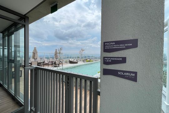 Área comum de apartamento para alugar com 1 quarto, 32m² em Butantã, São Paulo