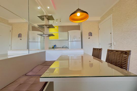 Sala de Jantar de apartamento para alugar com 2 quartos, 45m² em Jardim Las Vegas, Guarulhos