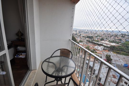 Sacada da Sala de apartamento à venda com 2 quartos, 75m² em Vila Guilherme, São Paulo
