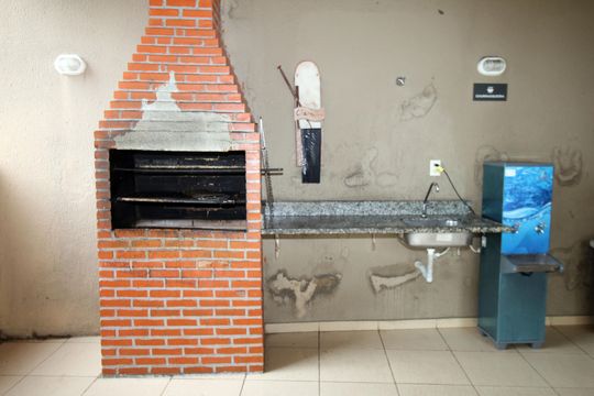 Área comum - Churrasqueira de apartamento para alugar com 2 quartos, 47m² em Vaz Lobo, Rio de Janeiro