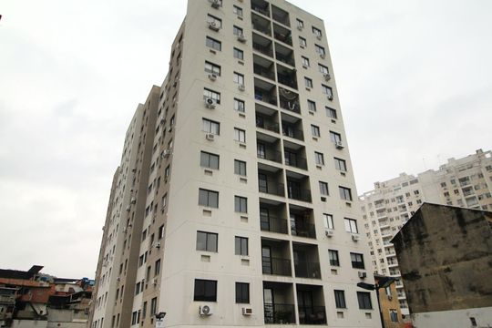 Fachada do Prédio de apartamento para alugar com 2 quartos, 47m² em Vaz Lobo, Rio de Janeiro