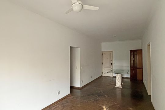 Sala de apartamento para alugar com 2 quartos, 83m² em José Menino, Santos