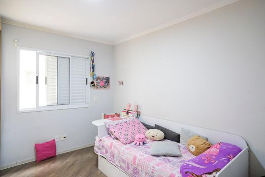 Quarto de apartamento para alugar com 2 quartos, 65m² em Osvaldo Cruz, São Caetano do Sul
