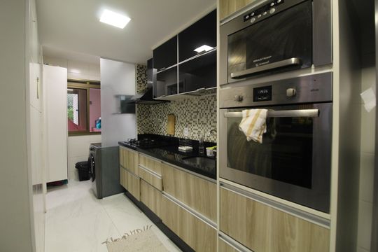 Cozinha de apartamento à venda com 3 quartos, 107m² em Freguesia (jacarepaguá), Rio de Janeiro