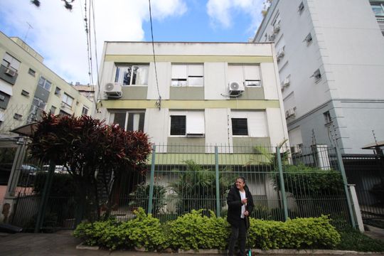 Fachada de apartamento para alugar com 1 quarto, 46m² em Mont’serrat, Porto Alegre