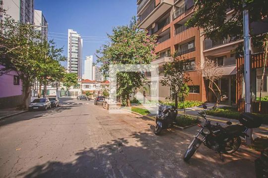 Fachada do Prédio de kitnet/studio para alugar com 1 quarto, 44m² em Vila Clementino, São Paulo