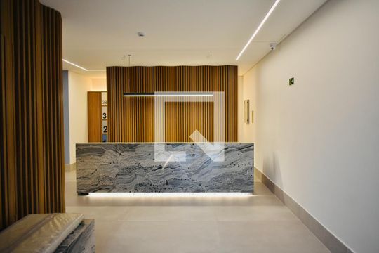 Hall social de kitnet/studio para alugar com 1 quarto, 44m² em Vila Clementino, São Paulo