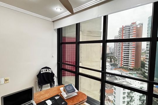 Escritório de apartamento para alugar com 4 quartos, 320m² em Jardim, Santo André