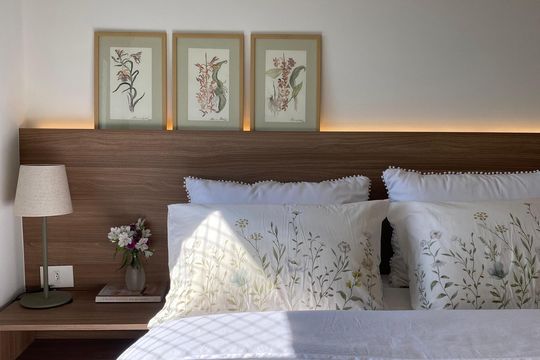 Sala de apartamento para alugar com 1 quarto, 46m² em Jardim Marajoara, São Paulo