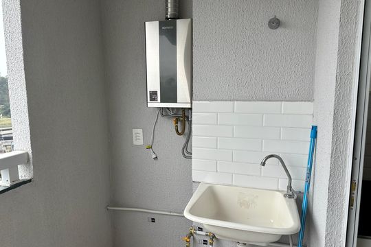 Varanda de apartamento para alugar com 2 quartos, 41m² em Várzea de Baixo, São Paulo