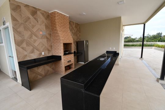 Área comum - Churrasqueira de apartamento para alugar com 2 quartos, 45m² em Notre Dame, Campinas