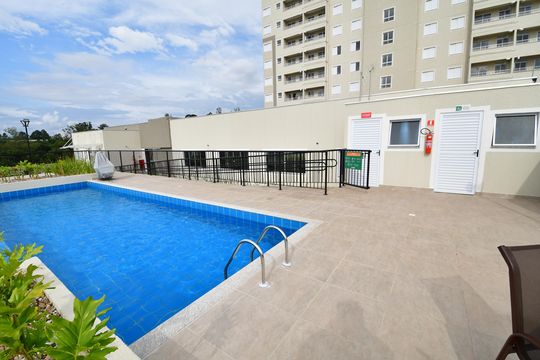 Área comum - Piscina de apartamento para alugar com 2 quartos, 45m² em Notre Dame, Campinas