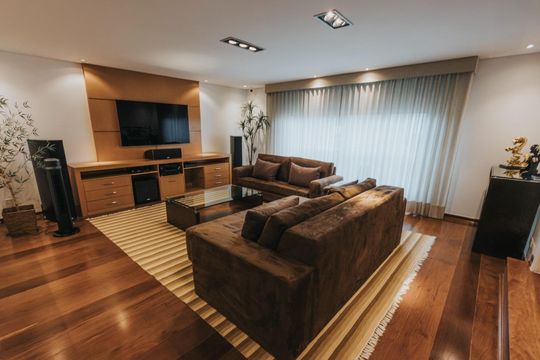 Sala de apartamento à venda com 4 quartos, 232m² em Vila Morumbi, São Paulo