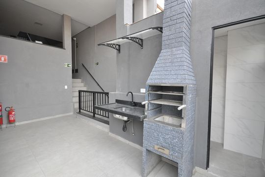 Área comum - Churrasqueira de apartamento à venda com 1 quarto, 30m² em Parque Vitoria, São Paulo