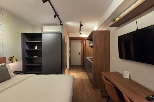 Studio de kitnet/studio à venda com 1 quarto, 31m² em Indianópolis, São Paulo