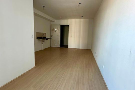 Cozinha de apartamento à venda com 1 quarto, 31m² em Santo Cristo, Rio de Janeiro