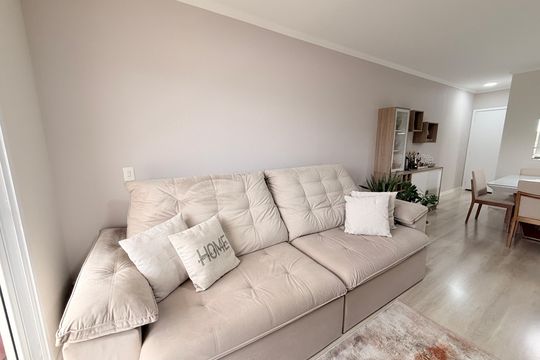 Sala de apartamento à venda com 3 quartos, 101m² em Jardim Ermida I, Jundiaí