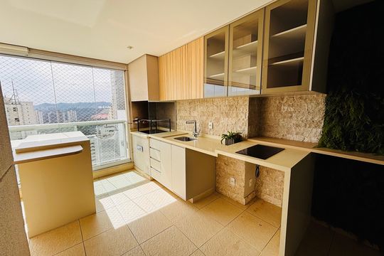 Churrasqueira de apartamento à venda com 4 quartos, 243m² em Alphaville Industrial, Barueri