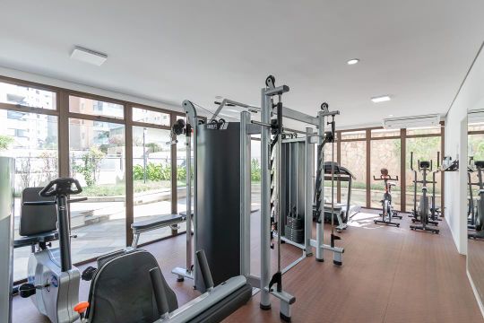 Academia de apartamento para alugar com 3 quartos, 85m² em Brooklin, São Paulo