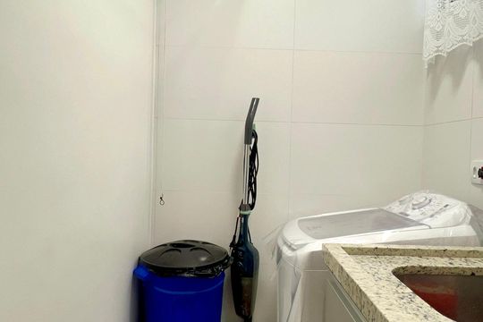 Área de Serviço de apartamento para alugar com 1 quarto, 41m² em Pinheiros, São Paulo