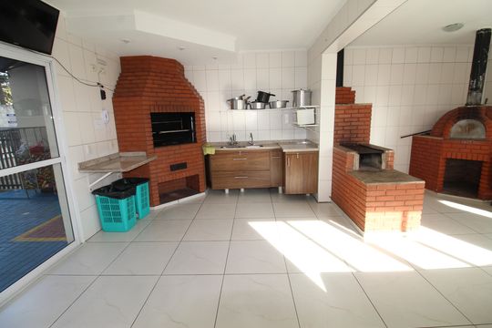 Área comum - Churrasqueira de apartamento para alugar com 2 quartos, 67m² em Santana, São José dos Campos