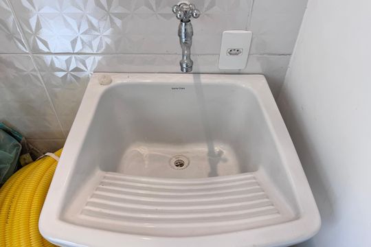 Cozinha e Área de Serviço de casa de condomínio à venda com 3 quartos, 100m² em Guaratiba, Rio de Janeiro